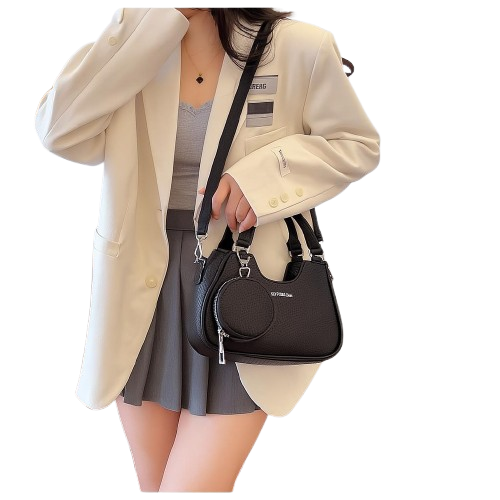 Women’s Black Leather Handbag
