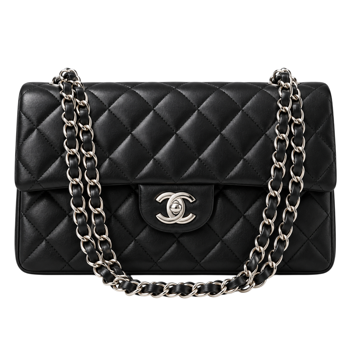 Chanel Classic Double Flap Bag – Silver Hardware