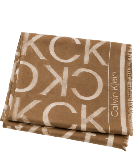 Calvin Klein Scarf - Taupe
