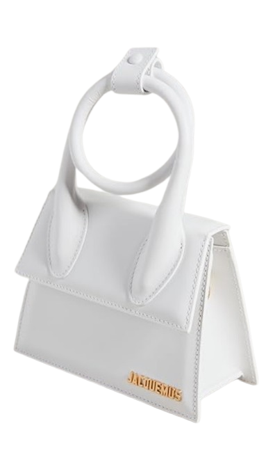 Jacquemus Le Chiquito Moyen Boucle - White