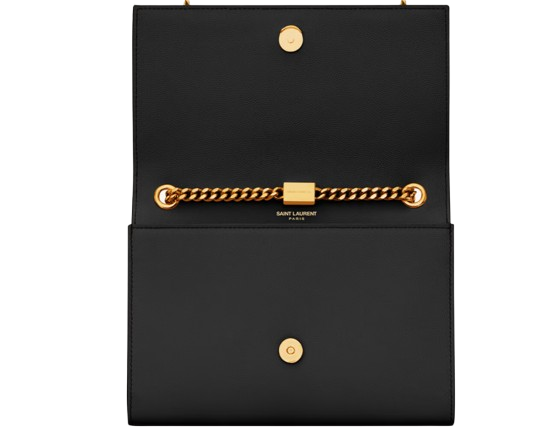 Saint Laurent Kate Medium Chain Bag - Black