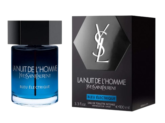 Yves Saint Laurent La Nuit de L’Homme Bleu Électrique — Eau de Toilette Intense (Men’s) 100 ml