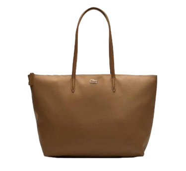 Brown Lacoste Tote Bag