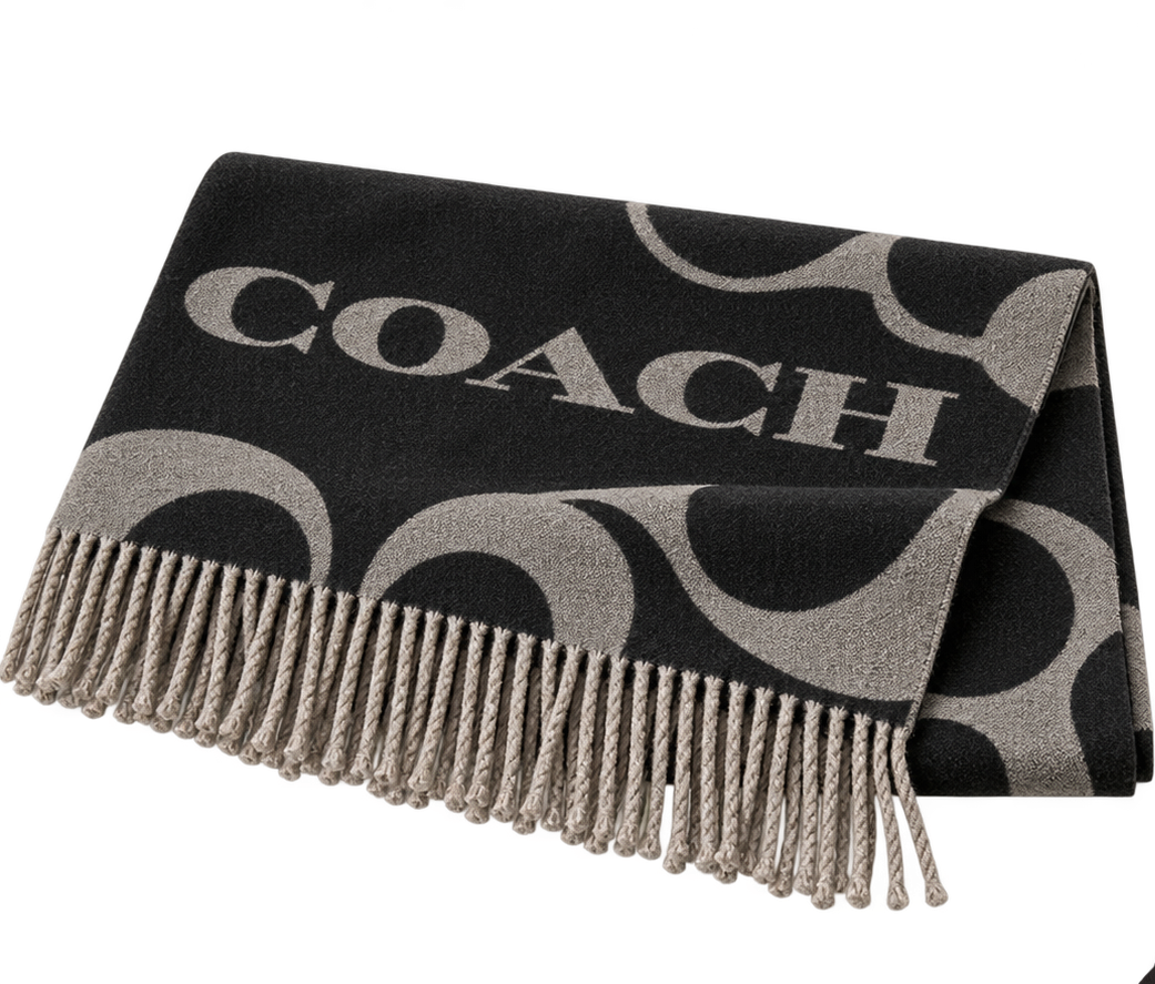 Coach Scarf - Black