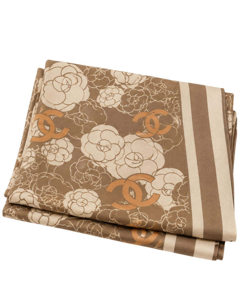 Chanel Scarf - Taupe
