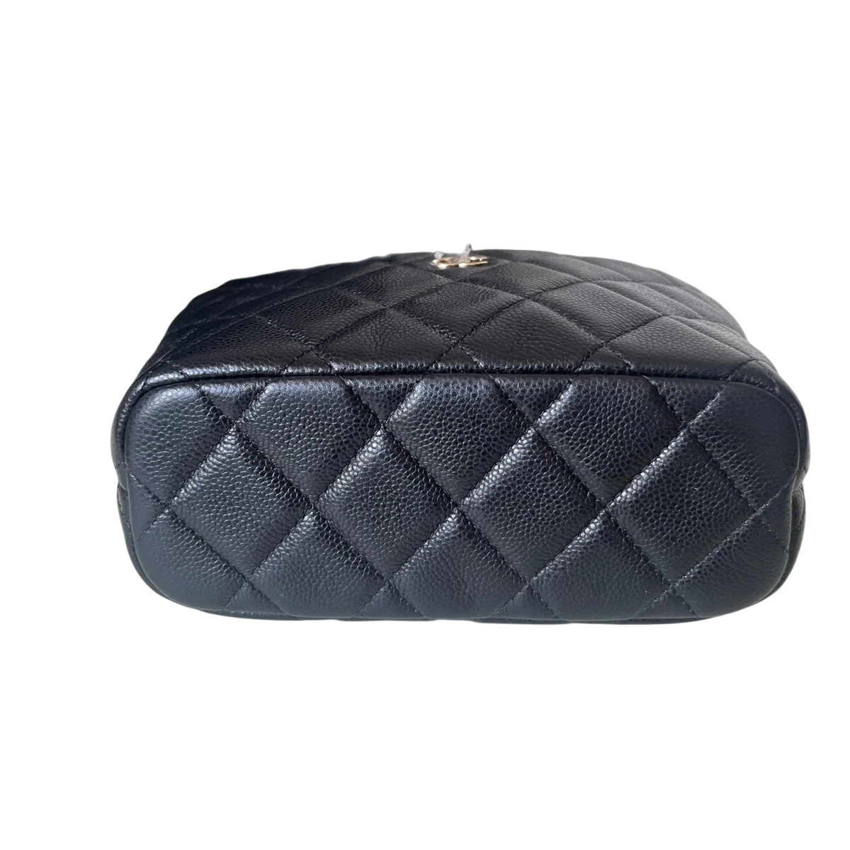 Chanel Quilted Hobo Clutch Bag - Black