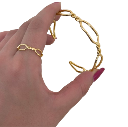 Matching Ring and Braceket
