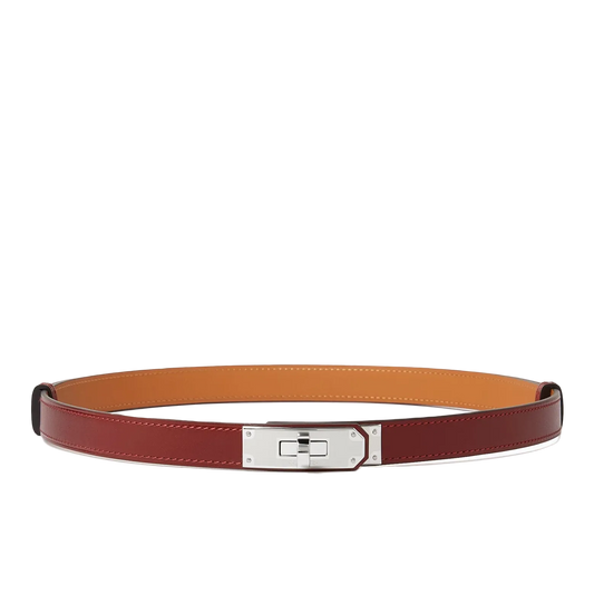 Hermes Kelly Belt - Rouge