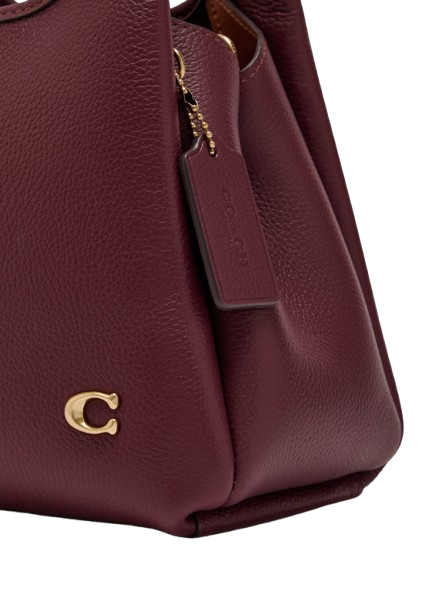 Coach Lana Shoulder Bag - Burgundy