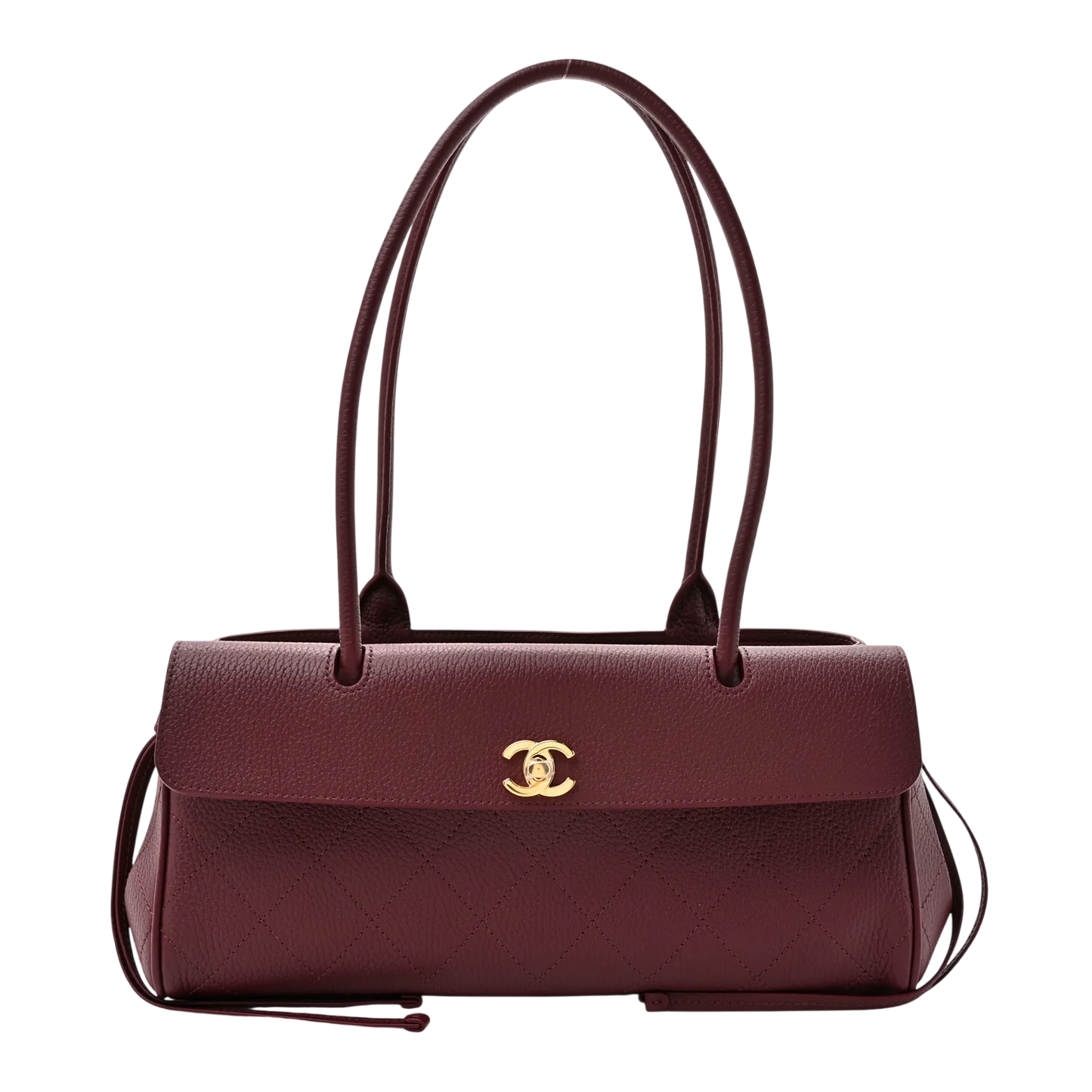 Chanel Small Shopping Bag - Burgundy