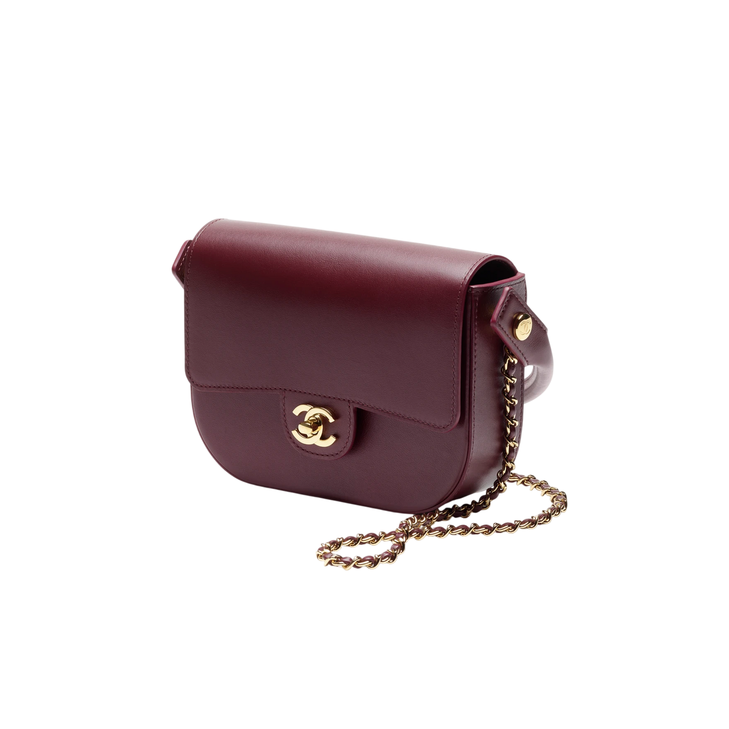 Chanel Mini Flap Bag - Burgundy