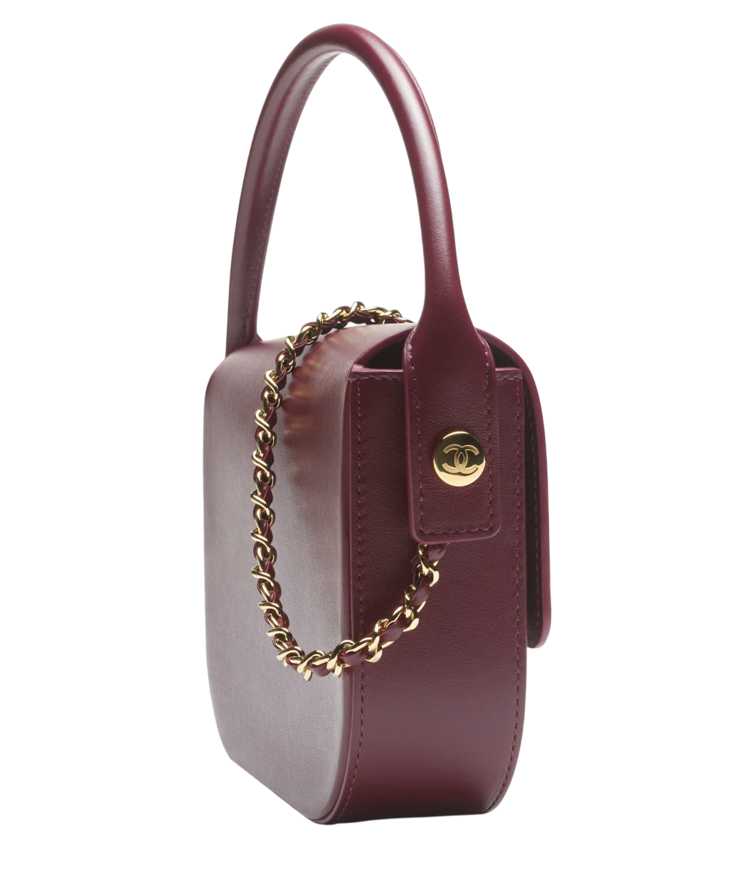 Chanel Mini Flap Bag - Burgundy