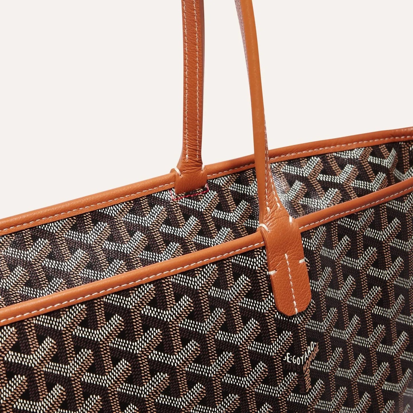 Goyard Artois MM Bag - Black & Tan