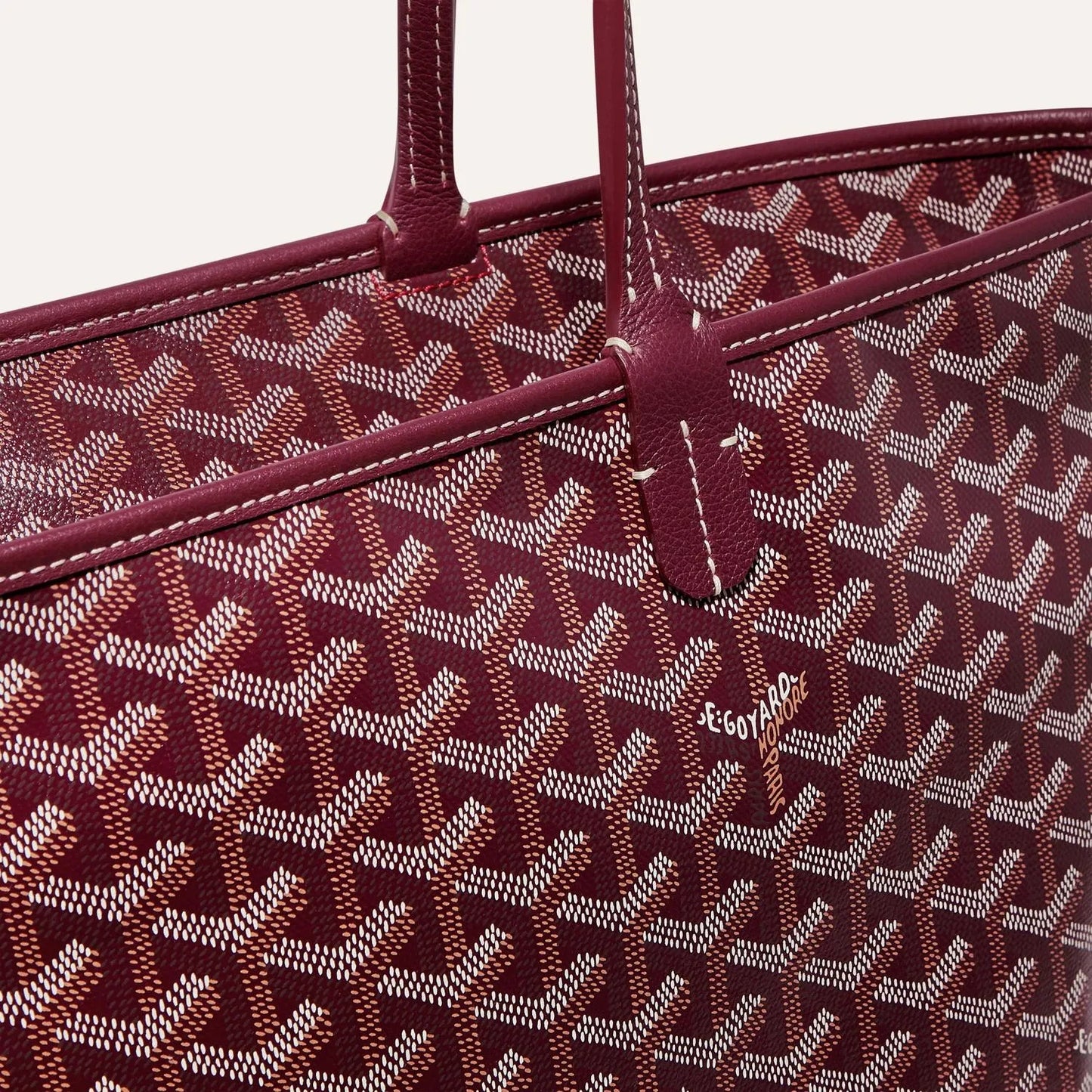 Goyard Artois MM Bag - Burgundy