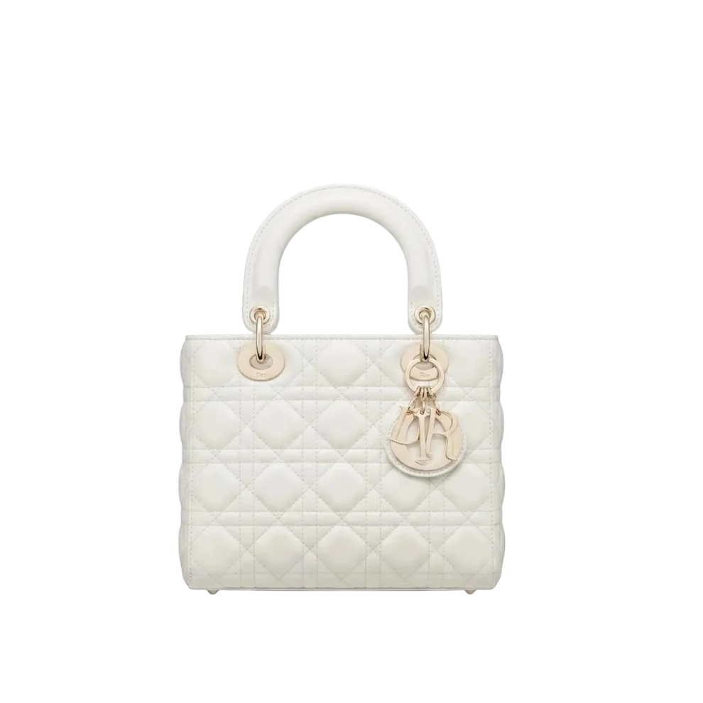 Lady Dior Bag - White