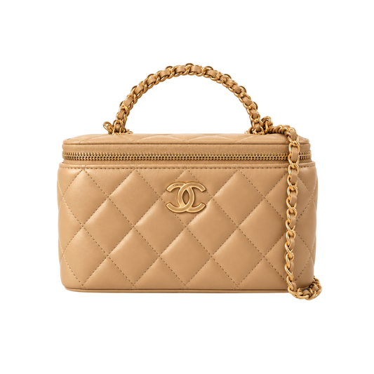 Chanel Vanity Leather Bag