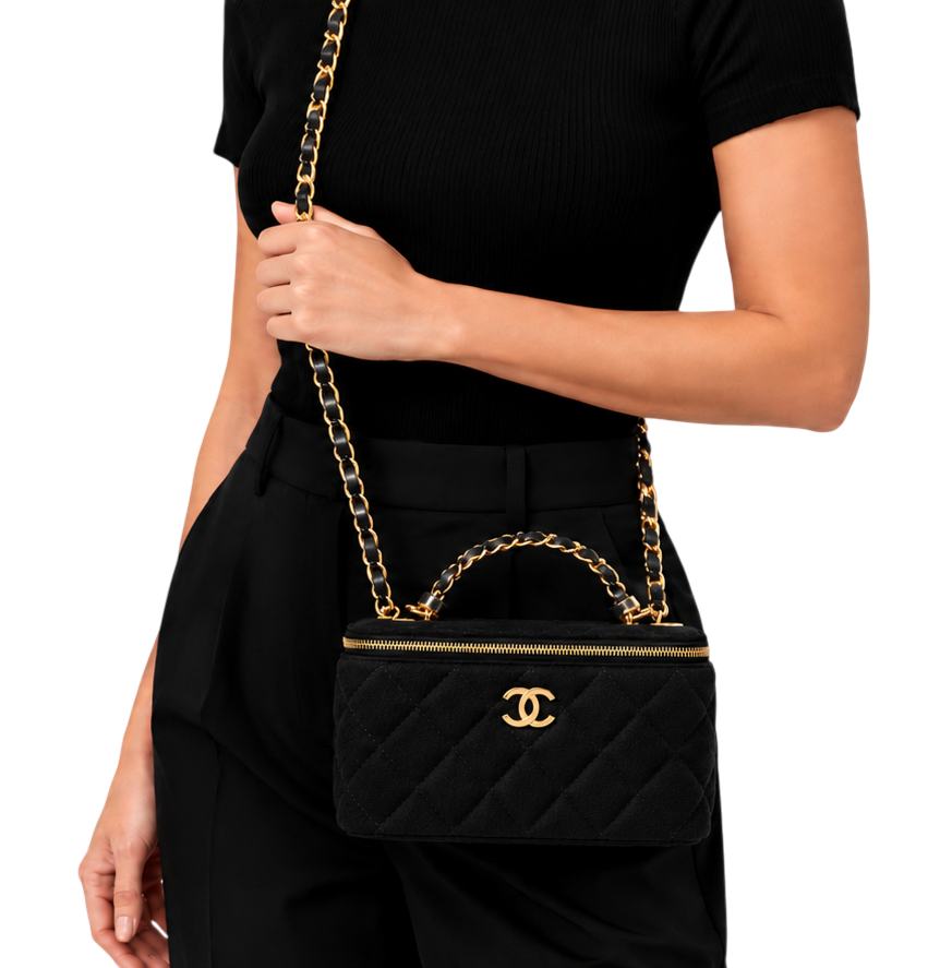 Chanel Quilted Vanity Bag