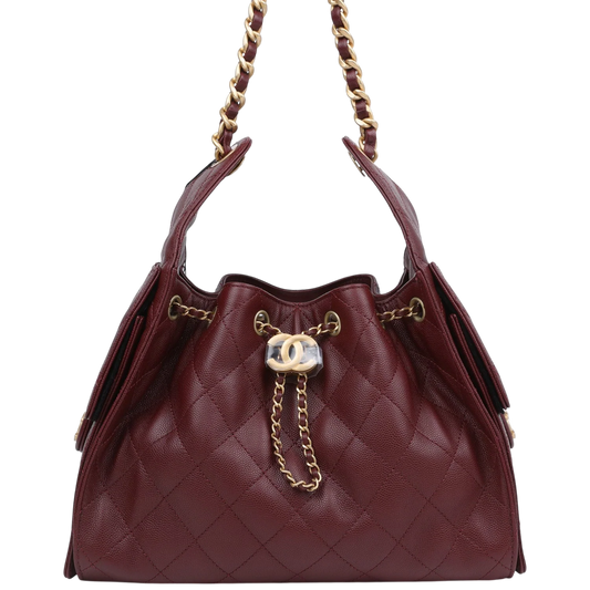 Chanel 25 Bag - Burgundy