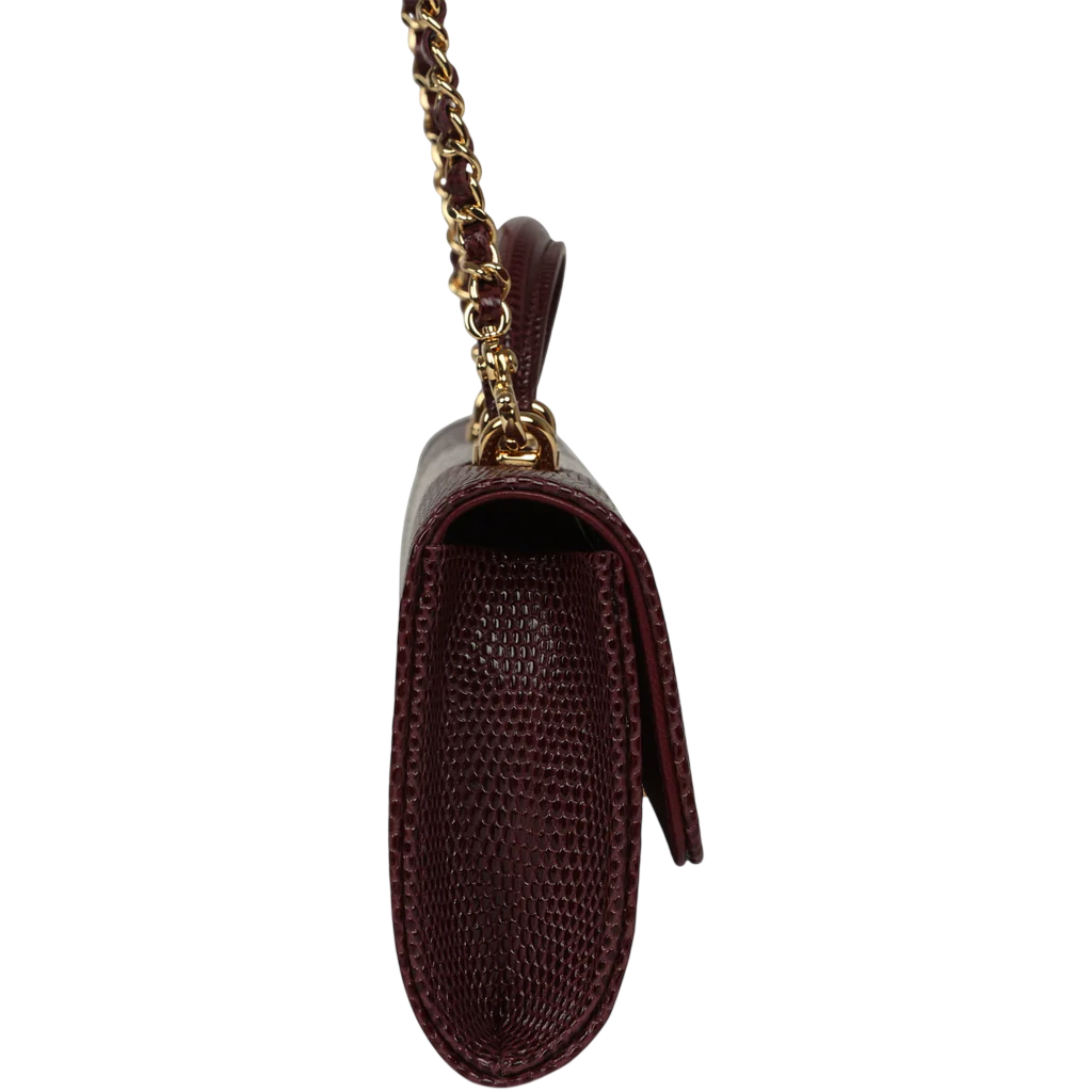 Chanel Long Top Handle Clutch - Brown