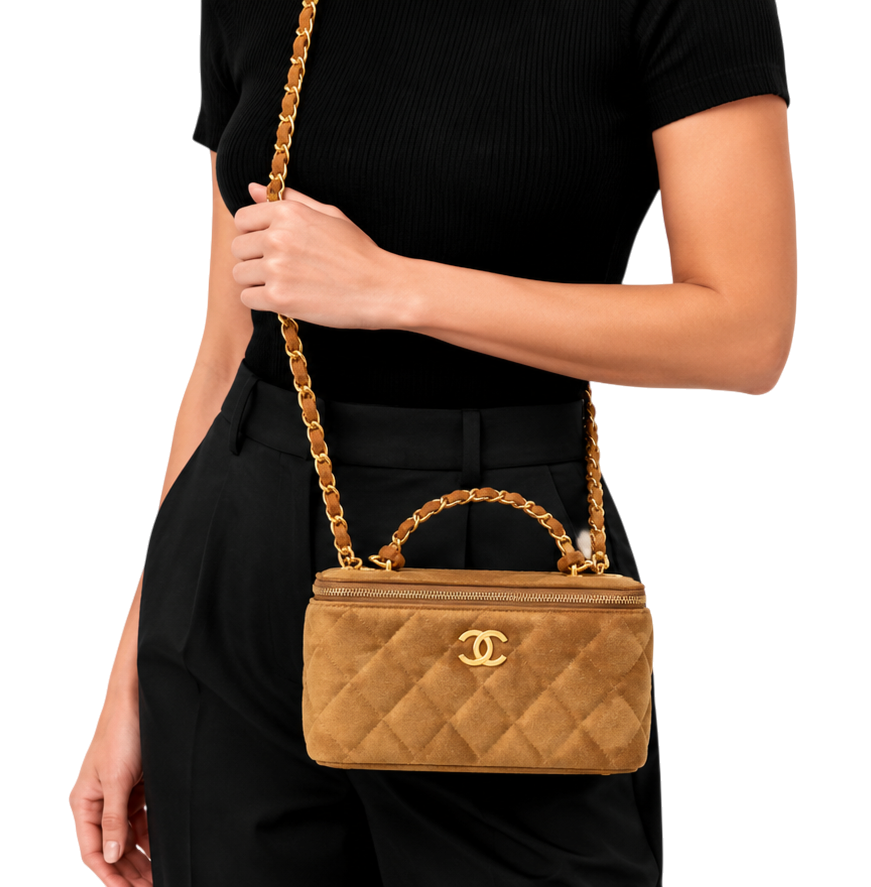 Chanel Quilted Vanity Bag