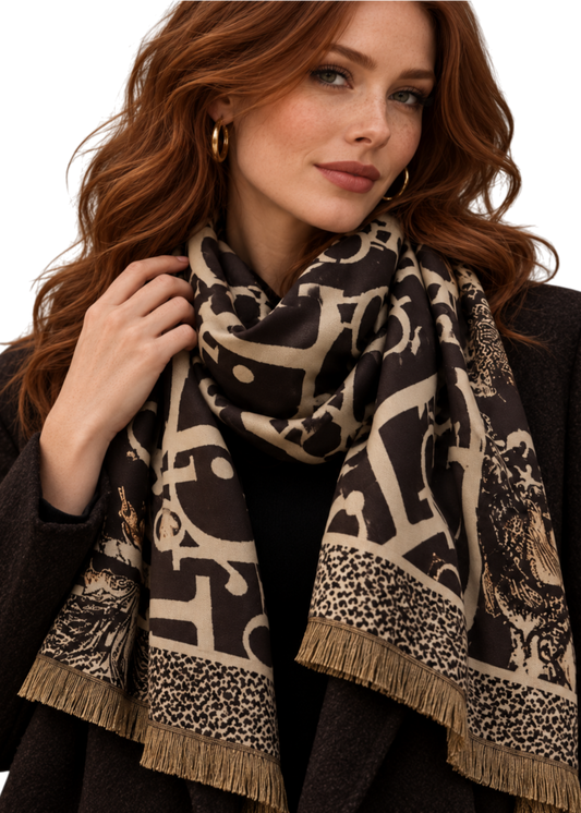 Christian Dior Scarf - Brown