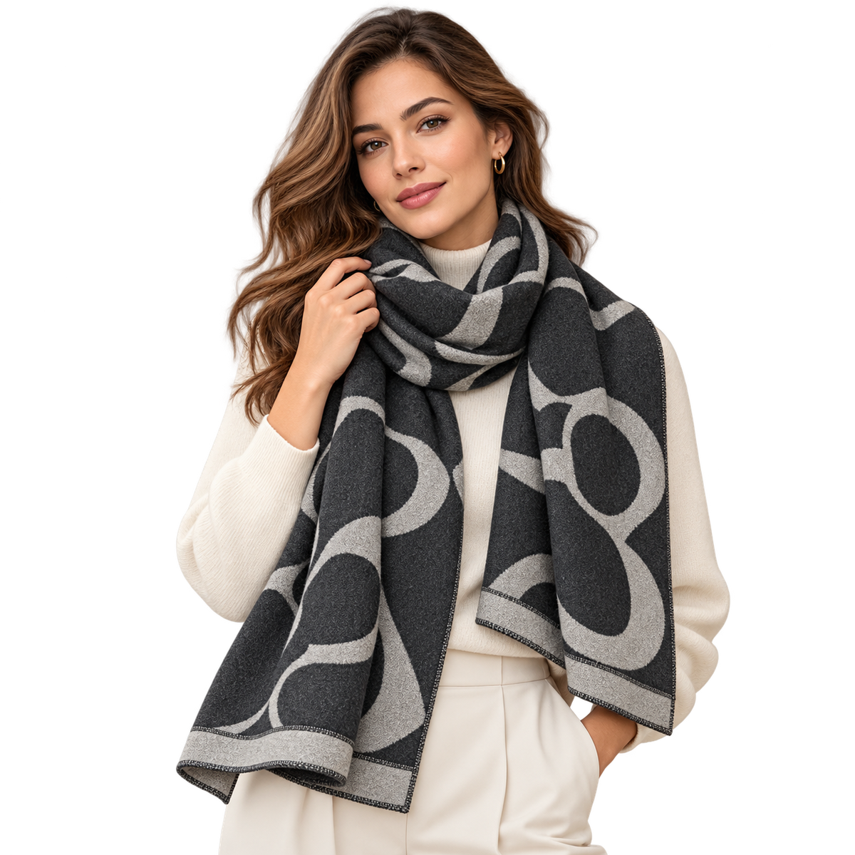 Coach Scarf - Black