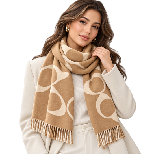 Coach Scarf - Taupe