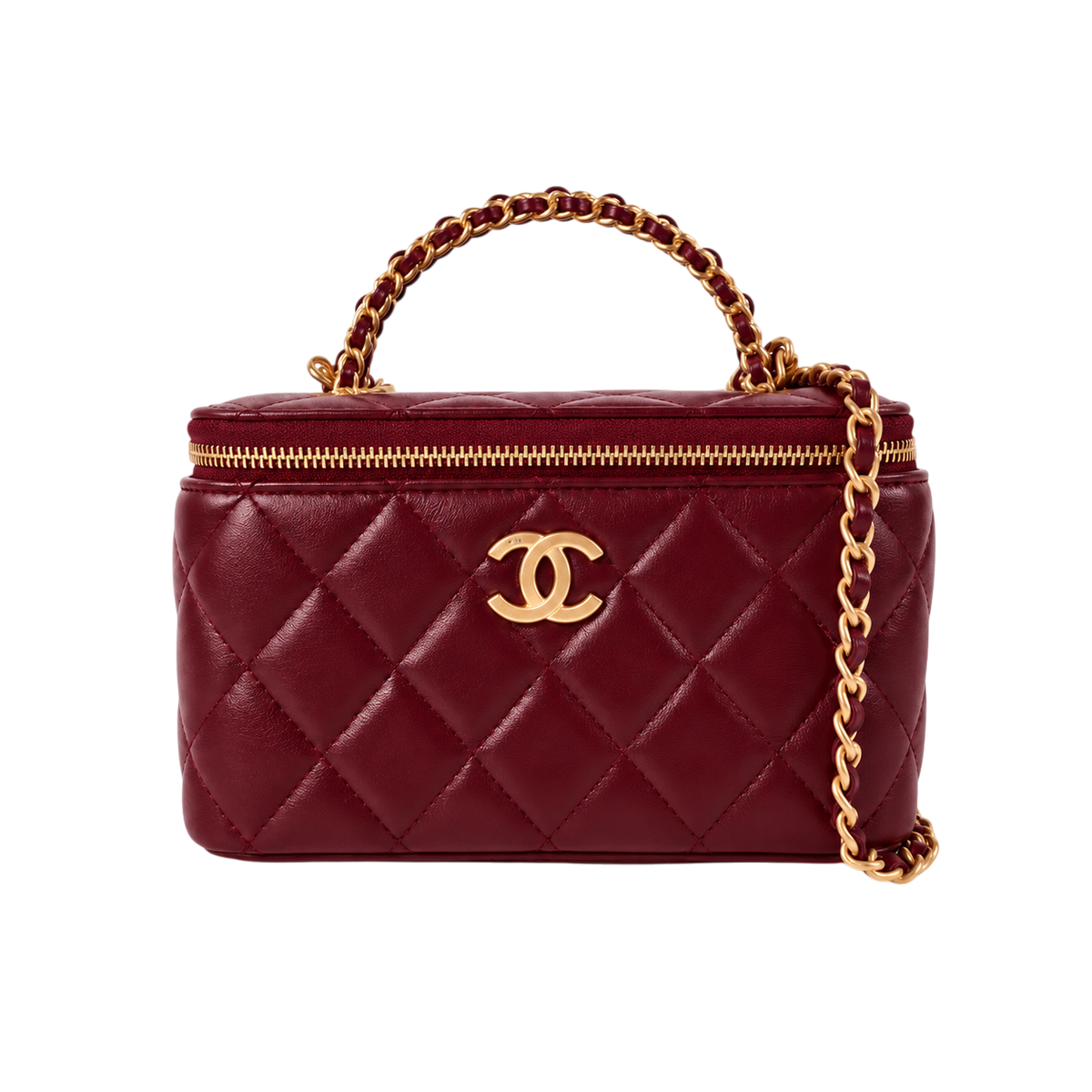 Chanel Vanity Leather Bag