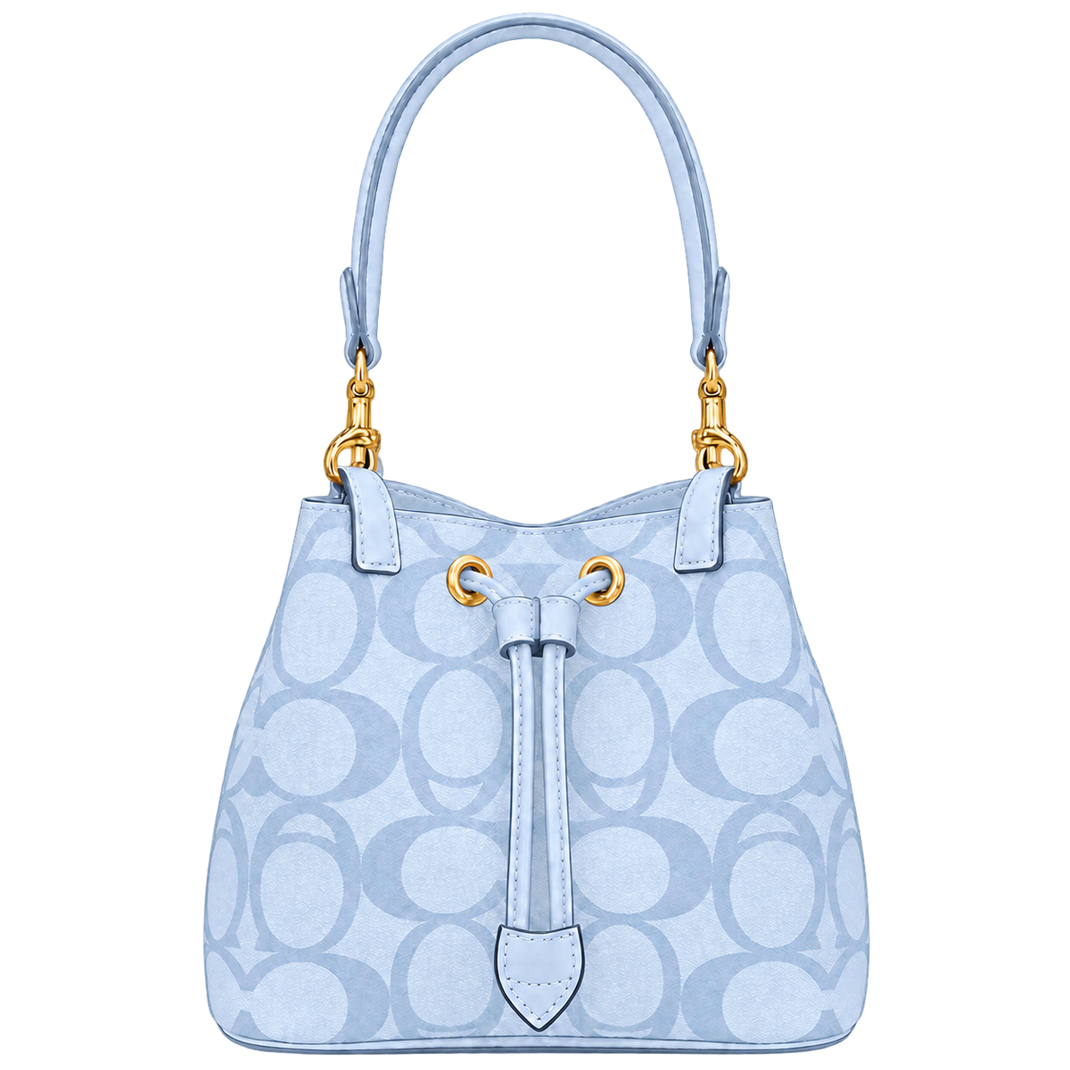 Coach Rowan Bucket Bag - Light Blue