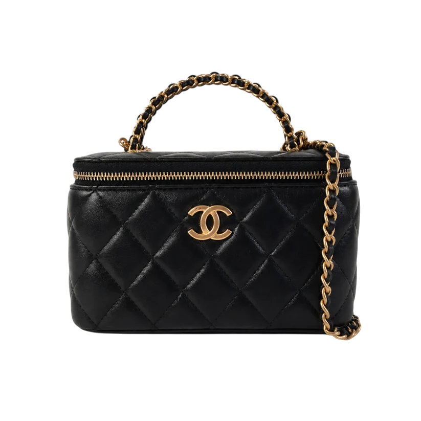Chanel Vanity Leather Bag