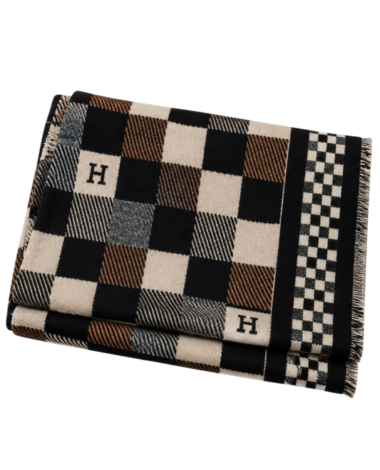 Hermes Block Scarf