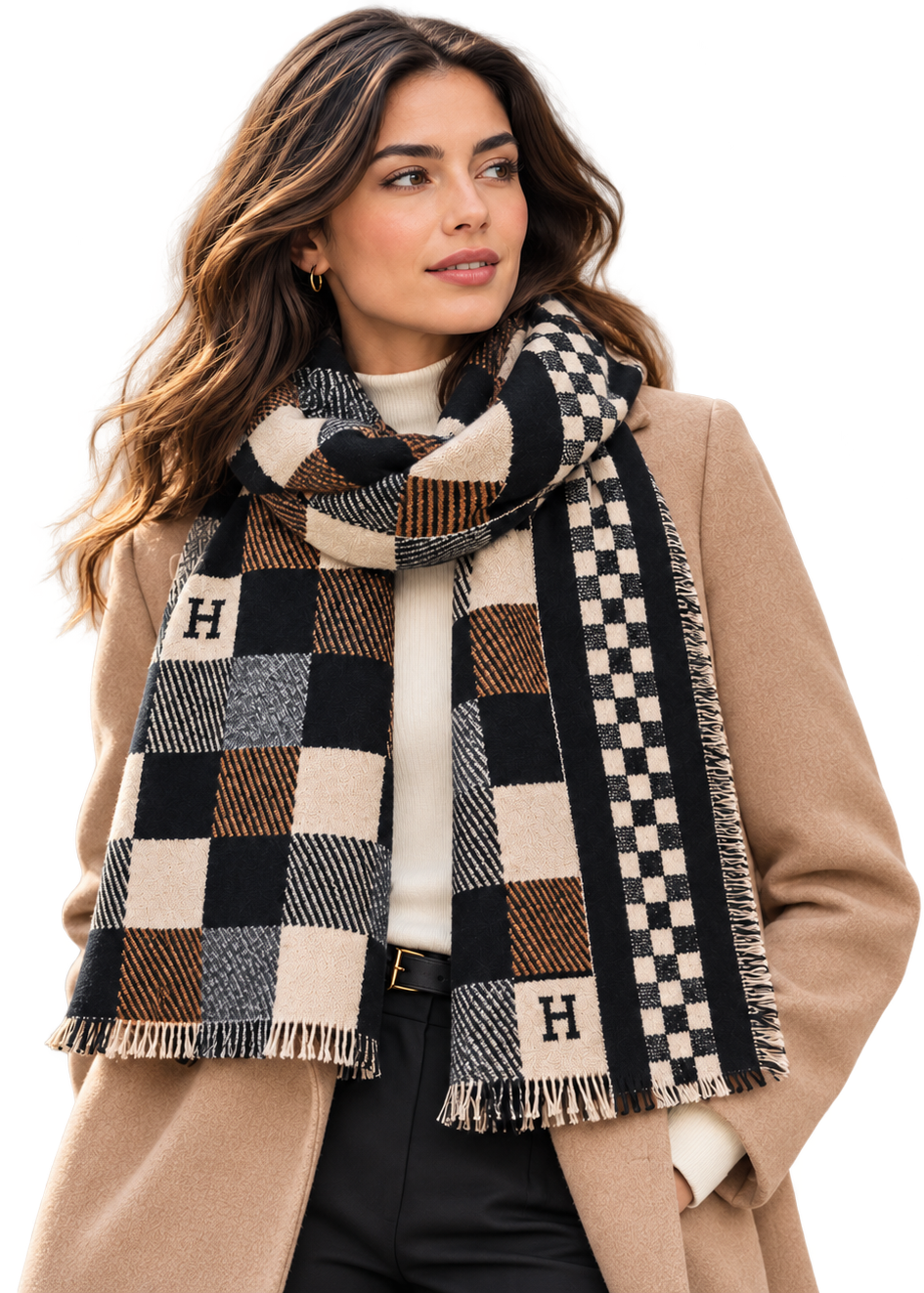 Hermes Block Scarf