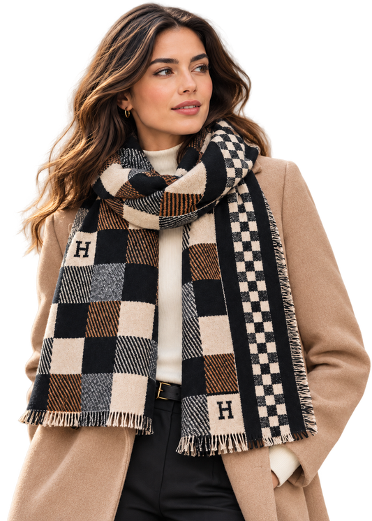 Hermes Block Scarf