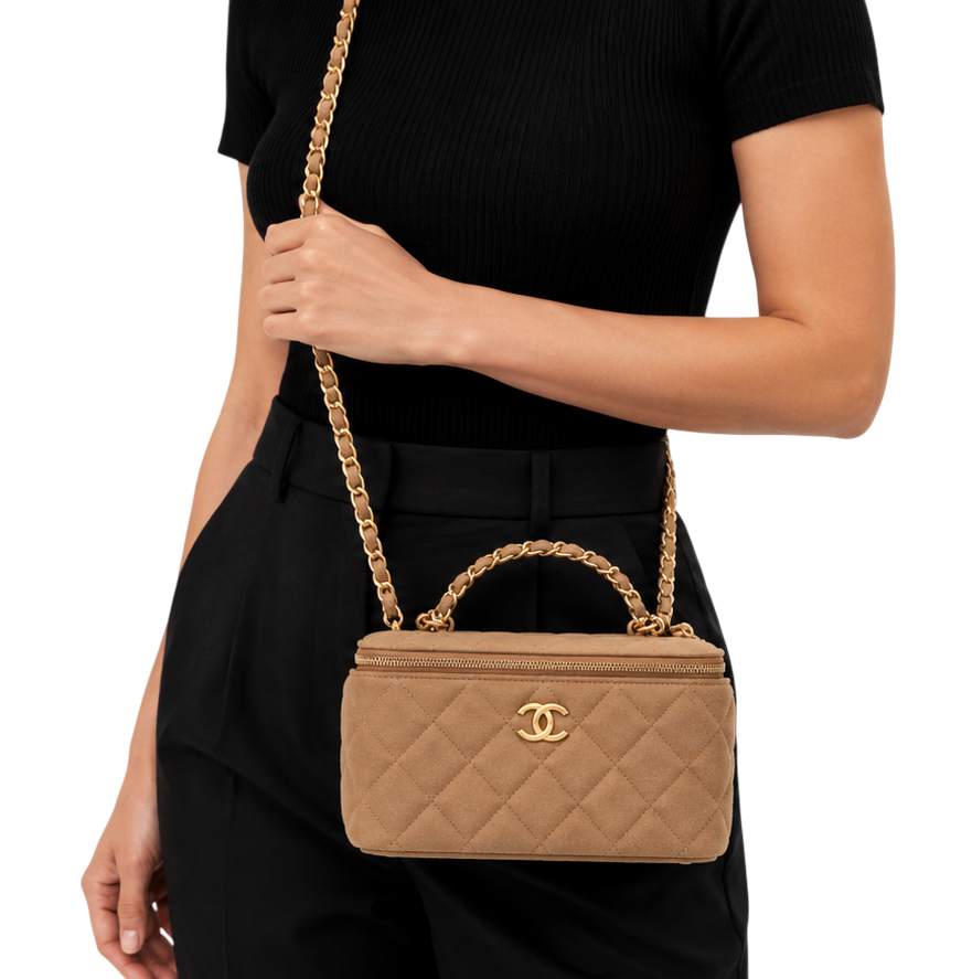 Chanel Quilted Vanity Bag