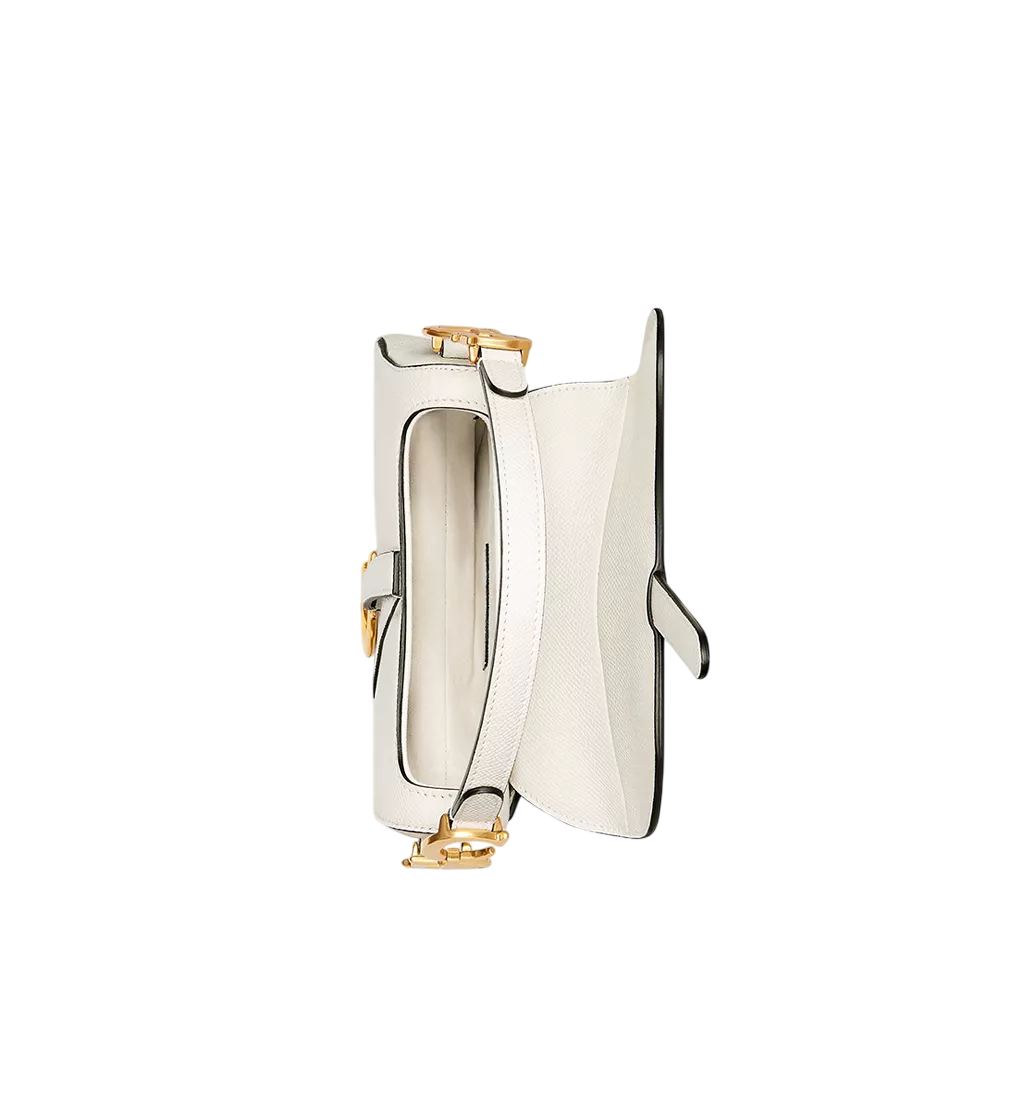 Christian Dior Saddle Bag - White