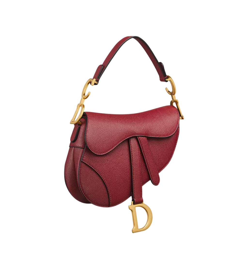 Christian Dior Saddle Bag - Red