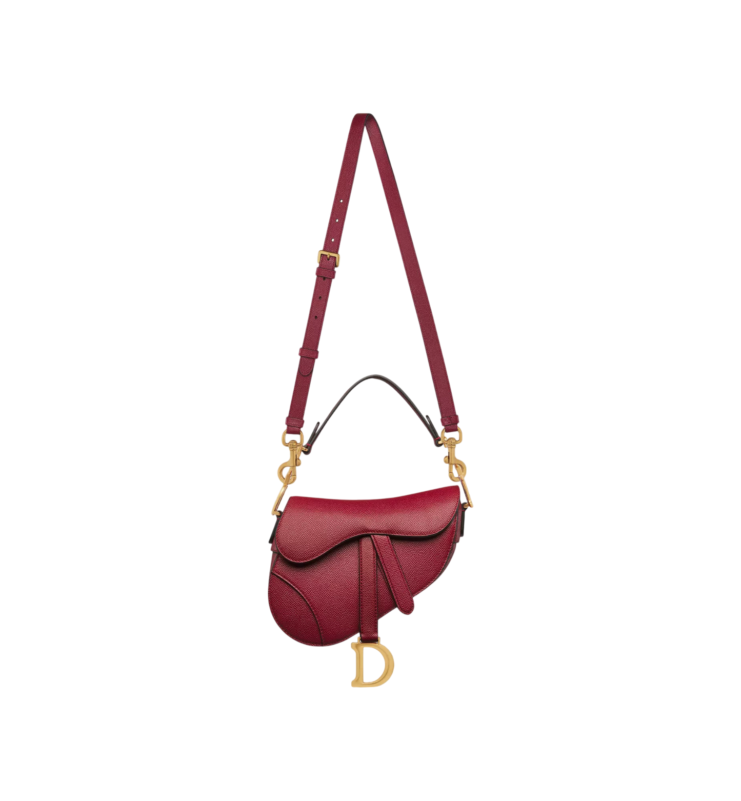 Christian Dior Saddle Bag - Red