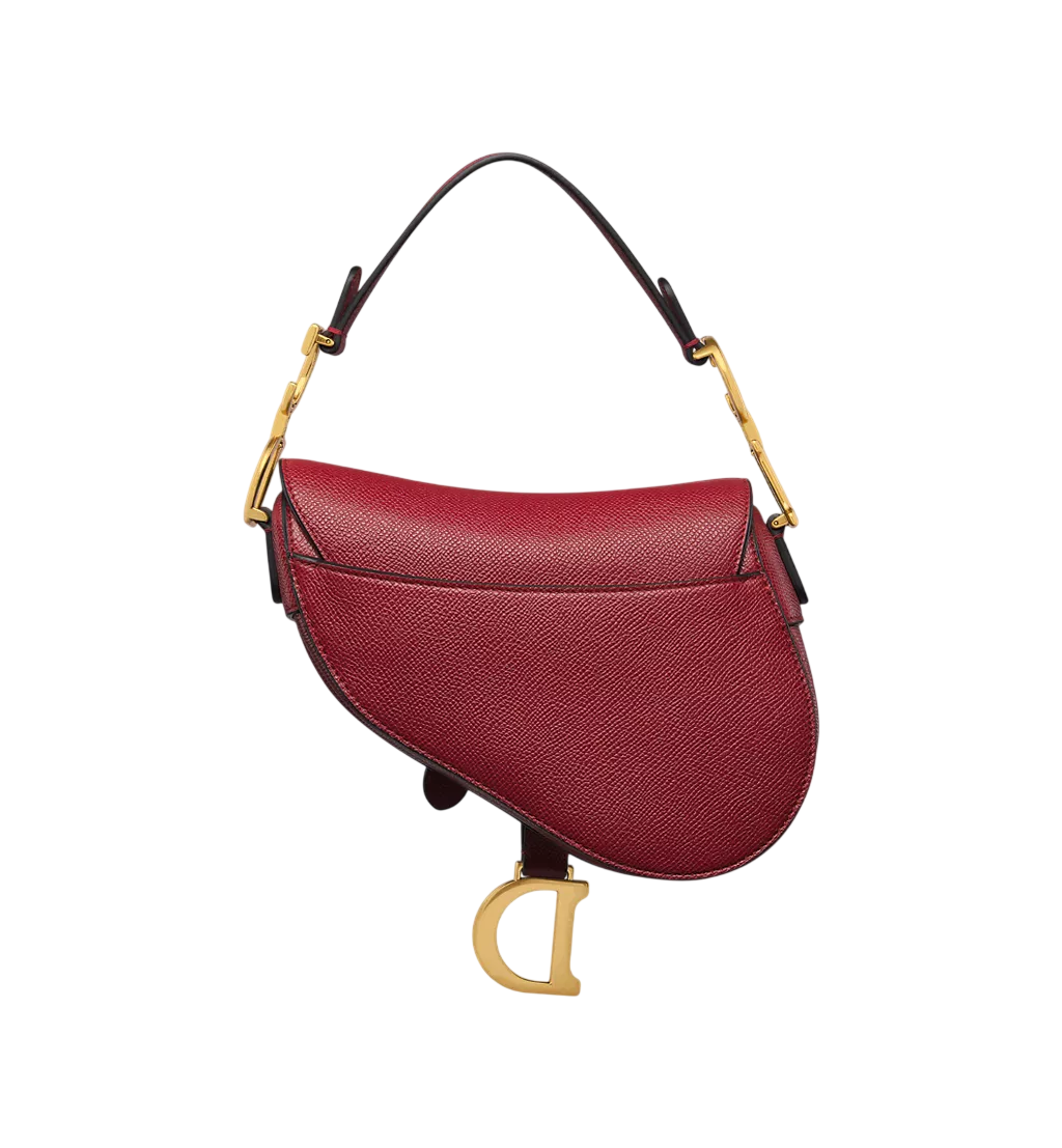 Christian Dior Saddle Bag - Red