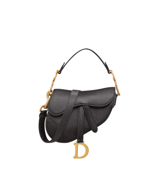 Christian Dior Saddle Bag - Black