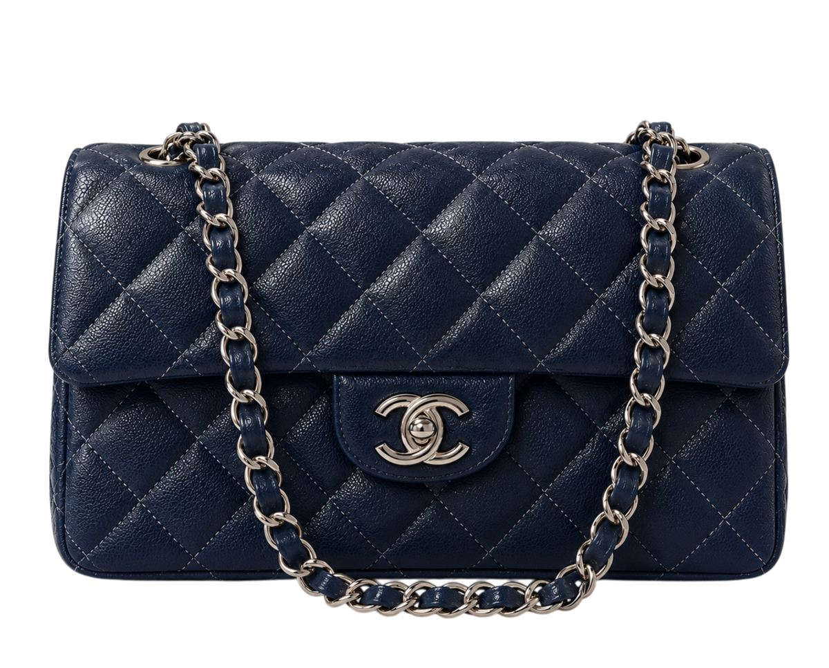 Chanel Classic Double Flap Bag – Silver Hardware