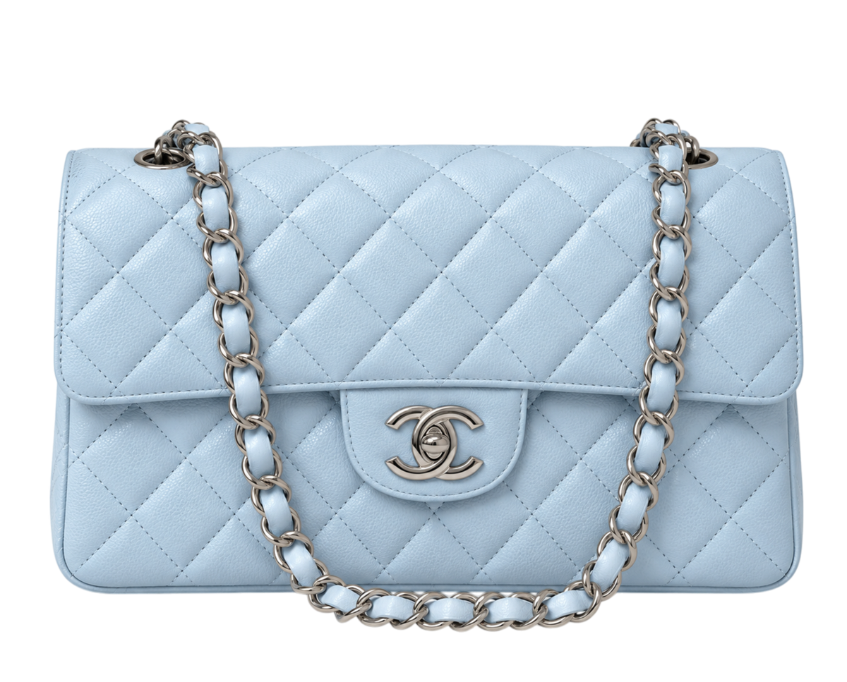 Chanel Classic Double Flap Bag – Silver Hardware