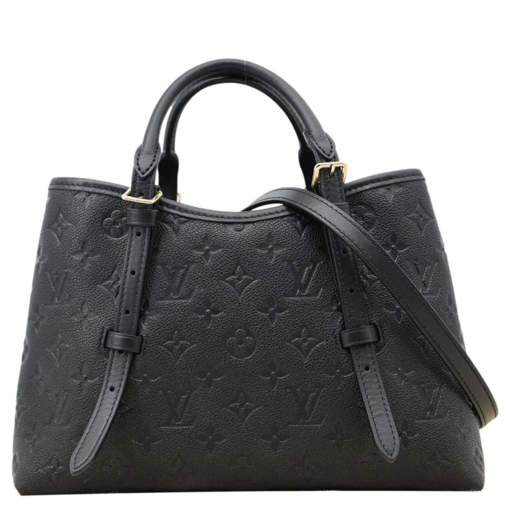 Louis Vuitton Montaigne BB in Empreinte leather (Noir).