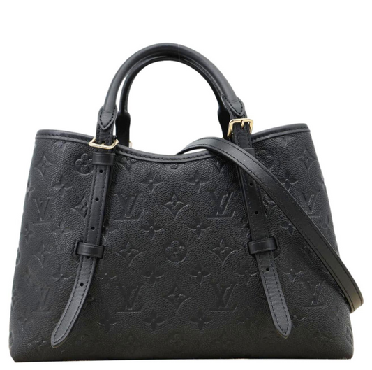 Louis Vuitton Montaigne BB in Empreinte leather (Noir).