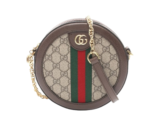 Gucci Ophidia Mini GG Round Shoulder Bag