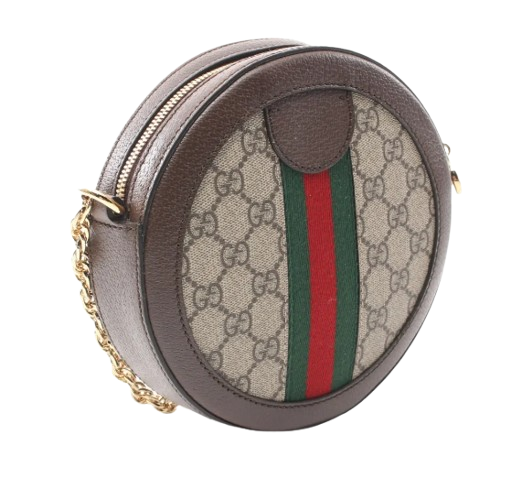 Gucci Ophidia Mini GG Round Shoulder Bag