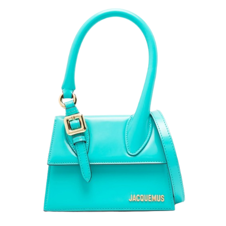 Jacquemus Le Chiquito Moyen Boucle - Turquoise