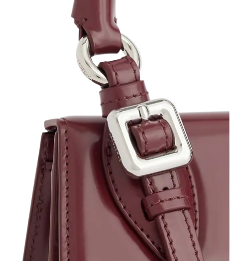 Jacquemus Le Chiquito Moyen Boucle - Burgundy