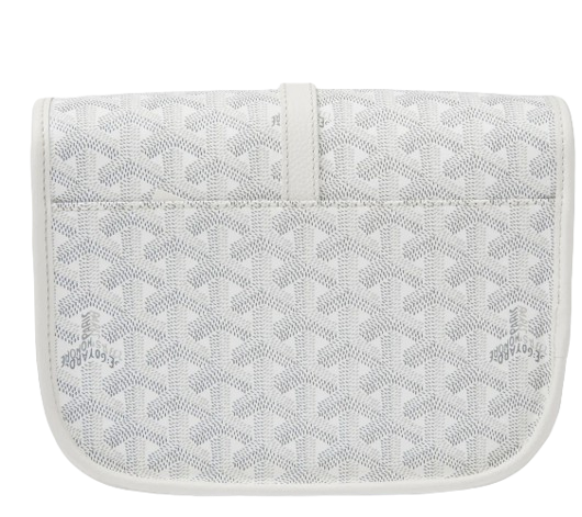 Goyard Belvedere Crossbody Bag – White