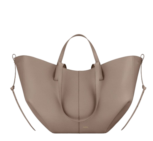 Polene Taupe Tote Bag - Large