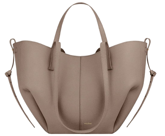 Taupe Polene Tote Bag - Mini